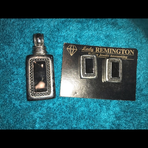 Lady Remington Jewelry Vintage Lady Remington Set New Rare No Chain